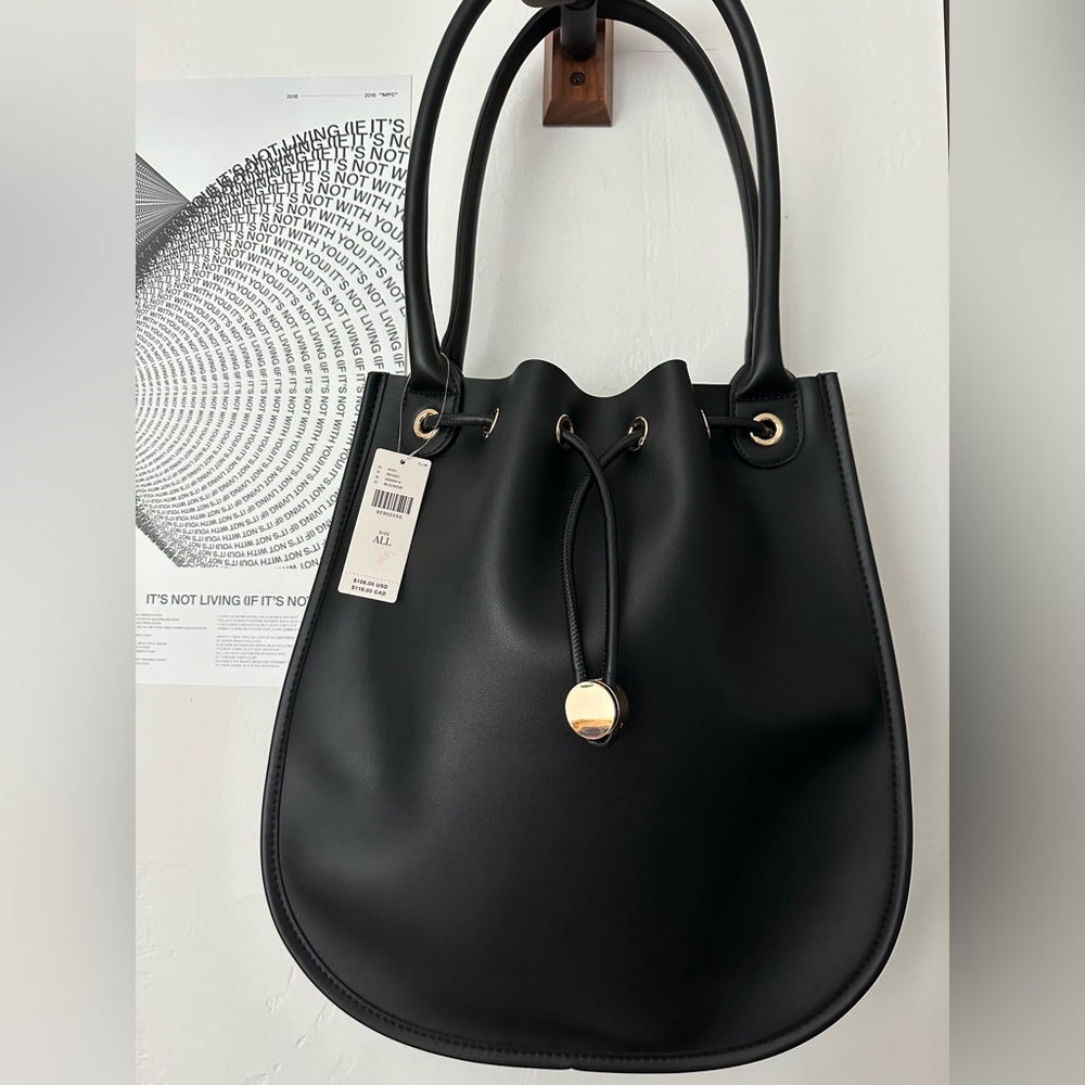 NWT Anthropologie Cinched rounded tote
